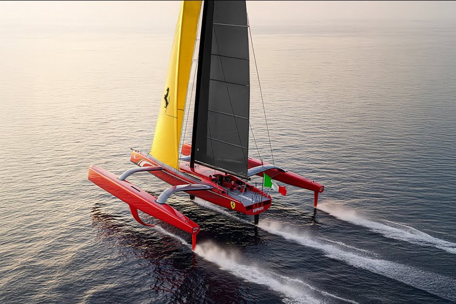 PMI Principal Partner of Ferrari Hypersail Racing Project