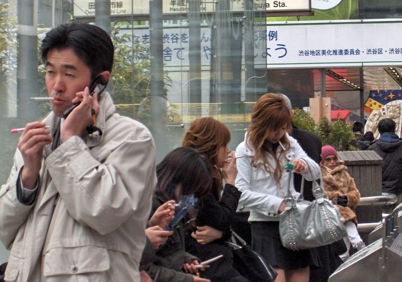  Japan: Smoking Drops to Record Low