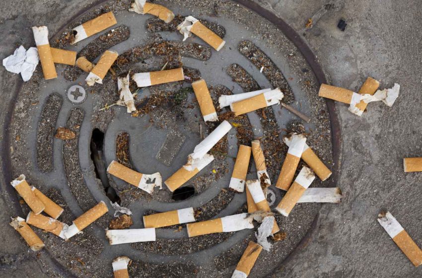  France Declares War on Cigarette Litter