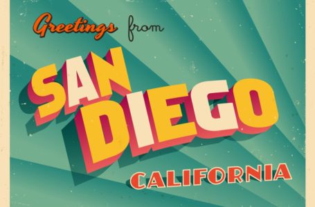 Greetings from San Diego, California, postcard