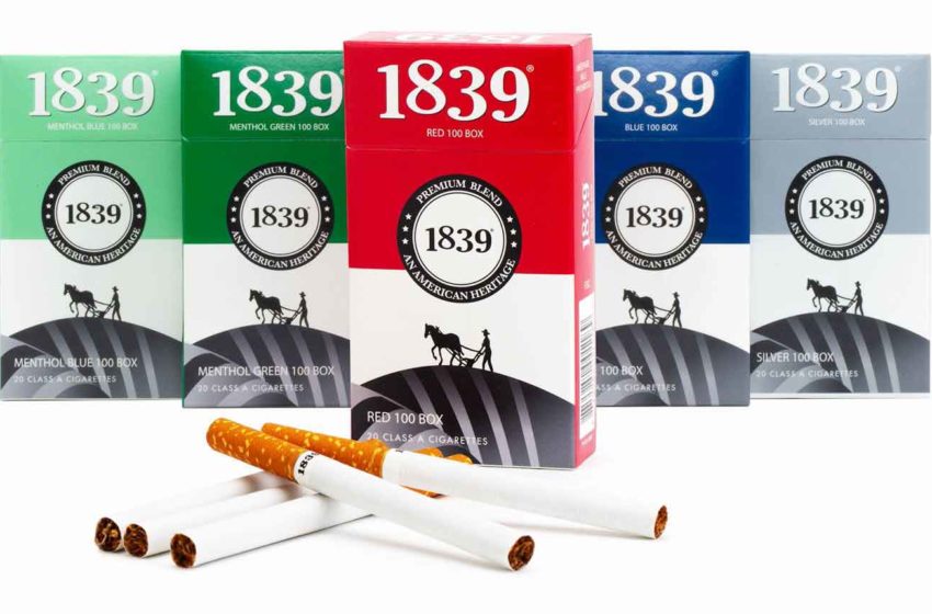  New Packaging for ‘1839’ Cigarettes